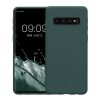 Kwmobile калъф за Samsung Galaxy S10, зелен, силиконов, KWM000009MS007C
