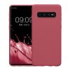 Kwmobile калъф за Samsung Galaxy S10, тъмно розов, силиконов, KWM000009MS012C
