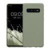 Kwmobile калъф за Samsung Galaxy S10, светло зелен, силиконов, KWM000009MS013C