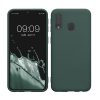 Kwmobile калъф за Samsung Galaxy A40, тъмнозелен, силиконов, KWM000009ZX035C