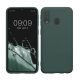 Kwmobile калъф за Samsung Galaxy A40, тъмнозелен, силиконов, KWM000009ZX035C