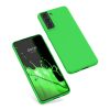 Kwmobile калъф за Samsung Galaxy S21, зелен, силиконов, KWM000012BS048C