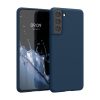 Kwmobile калъф за Samsung Galaxy S21, син, силиконов, KWM000012BS049C
