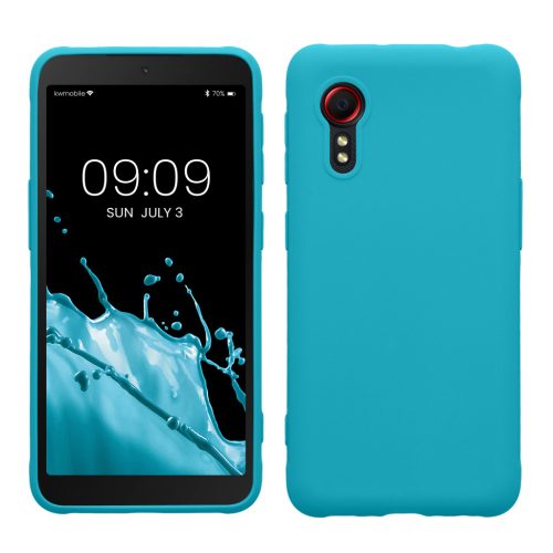 Kwmobile калъф за Samsung Galaxy Xcover 5, светло син, силиконов, KWM000012NV038C