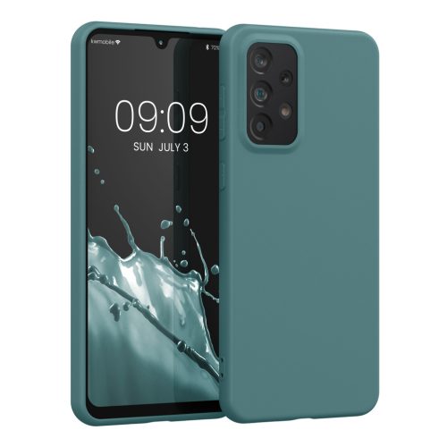 Kwmobile калъф за Samsung Galaxy A33 5G, светло зелен, силиконов, KWM000015FQ011C