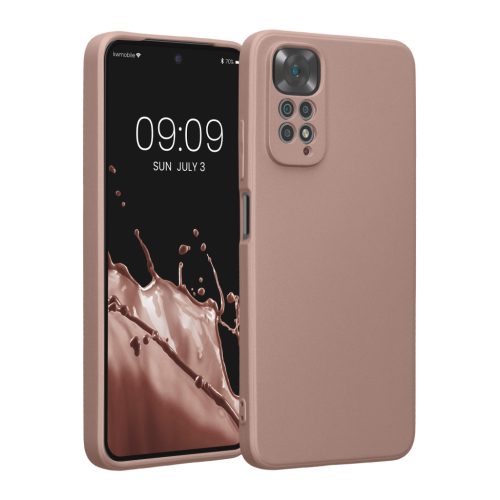 Kwmobile калъф за Xiaomi Redmi Note 11/Note 11s, кремав, силиконов, KWM0000168S018C