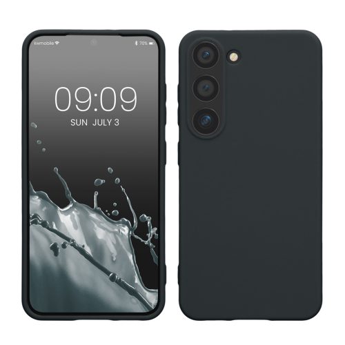 Kwmobile калъф за Samsung Galaxy S23, тъмносин, силиконов, KWM000017WK021C