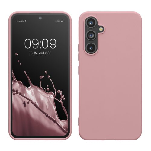 Kwmobile калъф за Samsung Galaxy A54 5G, светло розов, силиконов, KWM000018FR045C