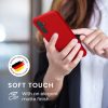 Kwmobile калъф за Samsung Galaxy A54 5G, червен, силиконов, KWM000018FR048C