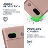 Kwmobile калъф за Google Pixel 7a, кремав, силиконов, KWM000019YG014C