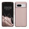 Kwmobile калъф за Google Pixel 8, кремав, силиконов, KWM0000208J011C