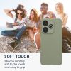 Kwmobile калъф за Xiaomi Redmi 13, светло зелен, силиконов, KWM000020QI002C