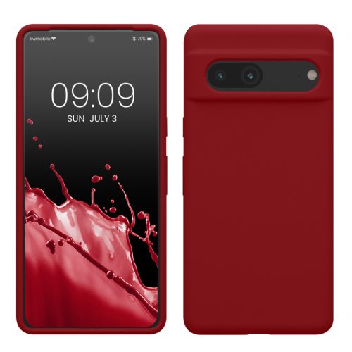 Kwmobile калъф за Google Pixel 7, червен, силиконов, KWM0000171I058C