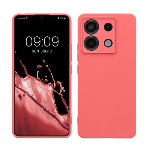 Kwmobile калъф за Xiaomi Redmi Note 13 Pro 5G, розов, силиконов, KWM000020LD036C