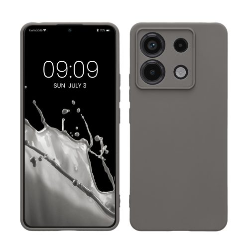 Kwmobile калъф за Xiaomi Redmi Note 13 Pro 5G, бежов, силиконов, KWM000020LD037C