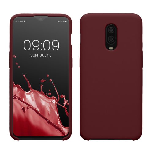 Kwmobile калъф за OnePlus 6T, лилав, силиконов, KWM000009BL038C
