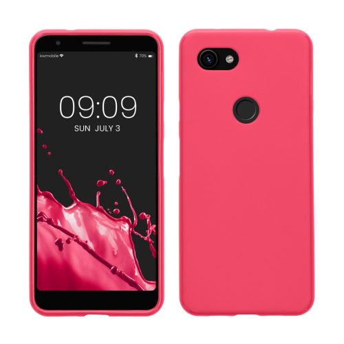 Kwmobile калъф за Google Pixel 3a, розов, силиконов, KWM000009OS028C