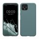 Kwmobile калъф за Google Pixel 4, светло зелен, силиконов, KWM000010ON018C