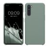 Kwmobile калъф за OnePlus Nord, зелен, силиконов, KWM0000117M038C