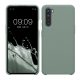 Kwmobile калъф за OnePlus Nord, зелен, силиконов, KWM0000117M038C