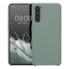 Kwmobile калъф за OnePlus Nord, зелен, силиконов, KWM0000117M038C