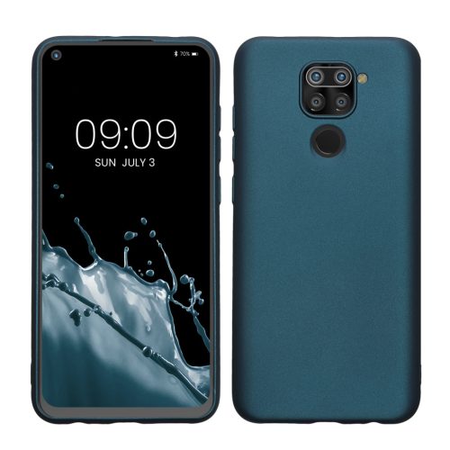 Kwmobile калъф за Xiaomi Redmi Note 9, син, силиконов, KWM000011FJ005C