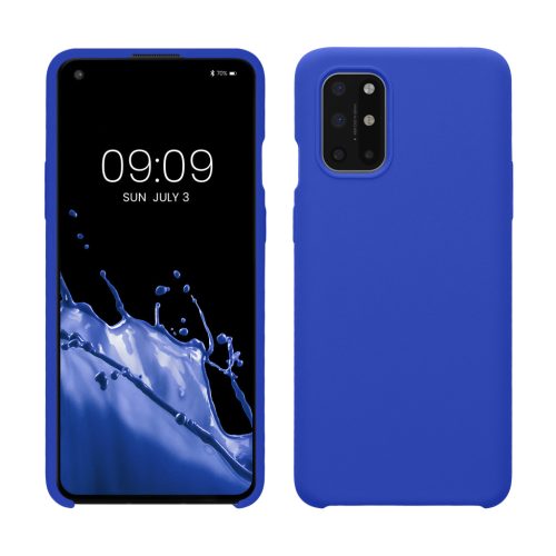 Kwmobile калъф за OnePlus 8T, син, силиконов, KWM0000123Q025C