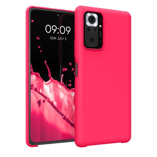 Kwmobile калъф за Xiaomi Redmi Note 10 Pro, розов, силиконов, KWM000012OI011C