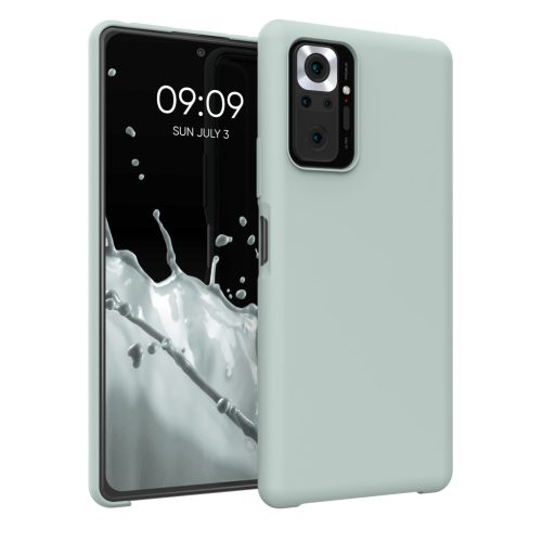 Kwmobile калъф за Xiaomi Redmi Note 10 Pro, светло зелен, силиконов, KWM000012OI012C