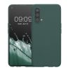 Kwmobile калъф за OnePlus Nord CE 5G, зелен, силиконов, KWM000013HO015C