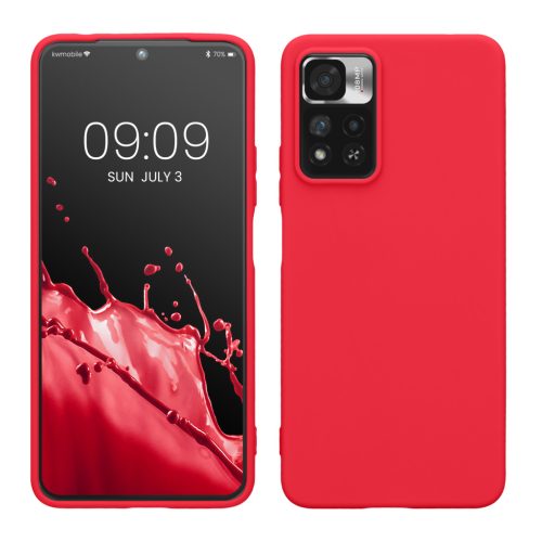 Kwmobile Кейс за Xiaomi Redmi Note 11 Pro Plus 5G/Note 11 Pro Plus 5G, Розов, Силиконов, KWM000015PY014C