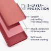 Kwmobile калъф за Google Pixel 9/Pixel 9 Pro, тъмно розов, силиконов, KWM000020PI024C