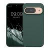 Kwmobile калъф за Google Pixel 9/Pixel 9 Pro, тъмнозелен, силиконов, KWM000020PI025C