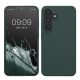 Kwmobile калъф за Samsung Galaxy S24, зелен, силиконов, KWM000021KW028C