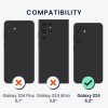 Kwmobile калъф за Samsung Galaxy S24, зелен, силиконов, KWM000021KW028C