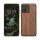 Kwmobile калъф за Motorola Moto G84, кафяв, дърво/силикон, KWM000022VT001C