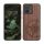 Kwmobile калъф за Motorola Moto G84, кафяв, дърво/силикон, KWM000022VU001C
