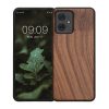 Kwmobile калъф за Motorola Moto G54, кафяв, дърво/силикон, KWM000022VV001C