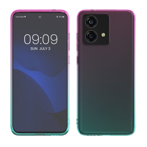 Kwmobile калъф за Motorola Edge 40 Neo, многоцветен, силиконов, KWM000022WB001C