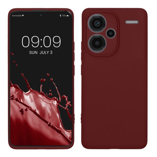 Kwmobile калъф за Xiaomi Redmi Note 13 Pro Plus 5G, лилав, силиконов, KWM000020OF008C