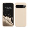 Kwmobile калъф за Google Pixel 9 Pro XL, кремав, силиконов, KWM000020PV030C