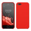 Kwmobile калъф за Apple iPhone 5/iPhone 5s/iPhone SE, червен, силиконов, KWM000008GO104C