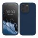 Kwmobile калъф за Apple iPhone 15 Pro, син, силиконов, KWM000020CC049C