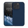 Kwmobile калъф за Apple iPhone 15 Pro, син, силиконов, KWM000020CC049C