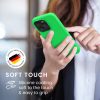 Kwmobile калъф за Apple iPhone 15 Pro, зелен, силиконов, KWM000020CC050C