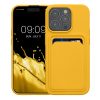 Kwmobile калъф за Apple iPhone 15 Pro, жълт, силиконов, KWM000020EO014C