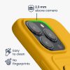 Kwmobile калъф за Apple iPhone 15 Pro, жълт, силиконов, KWM000020EO014C