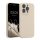Kwmobile калъф за Apple iPhone 15 Pro, кремав, силиконов, KWM000022OM013C