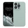Kwmobile калъф за Apple iPhone 15 Pro, светло зелен, силиконов, KWM000022OM015C