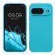 Kwmobile калъф за Google Pixel 9, светло син, силиконов, KWM000020PG022C